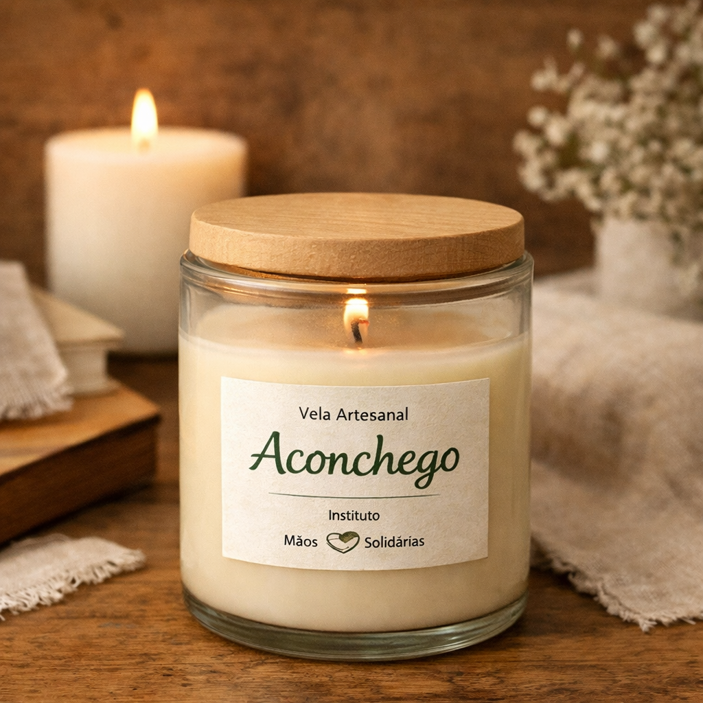 Vela Artesanal “Aconchego”